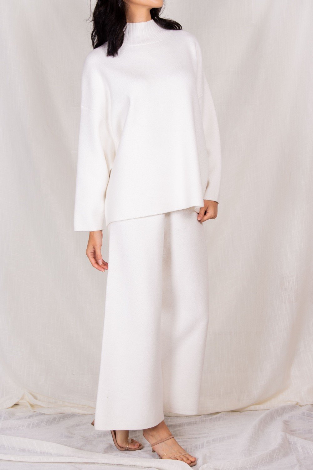 Elegant turtleneck sweater top Ivy and Pearl Boutique