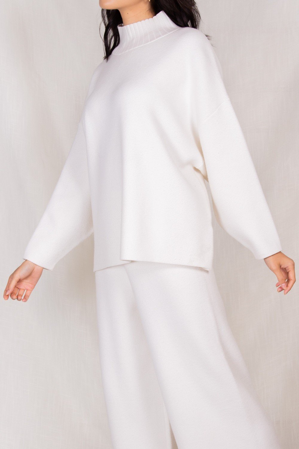 Elegant turtleneck sweater top Ivy and Pearl Boutique