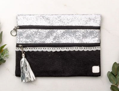 Double Zipper Versi Bag Ivy and Pearl Boutique