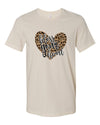 Bless Your Heart on Leopard Graphic Crew Neck Softstyle Tee  Ivy and Pearl Boutique S  