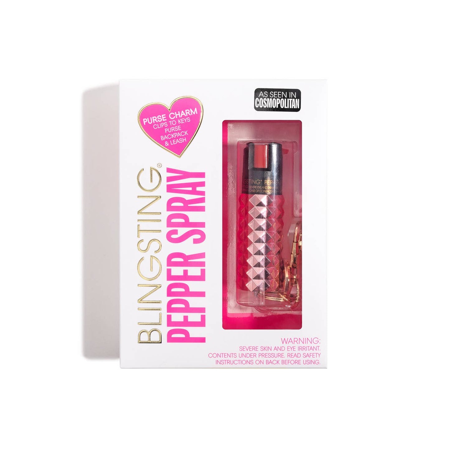Blingsting Metallic Studded Pepper Spray Ivy and Pearl Boutique