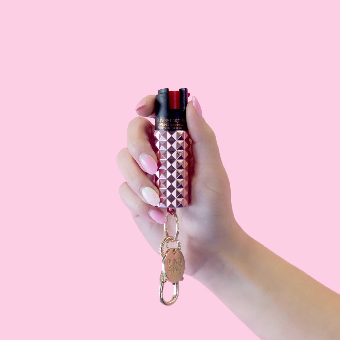 Blingsting Metallic Studded Pepper Spray Ivy and Pearl Boutique