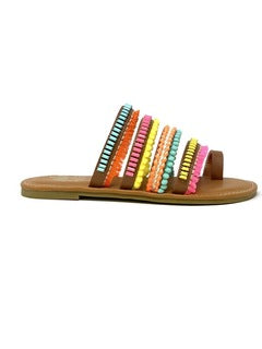Boho Camel Bright Sandals Ivy and Pearl Boutique