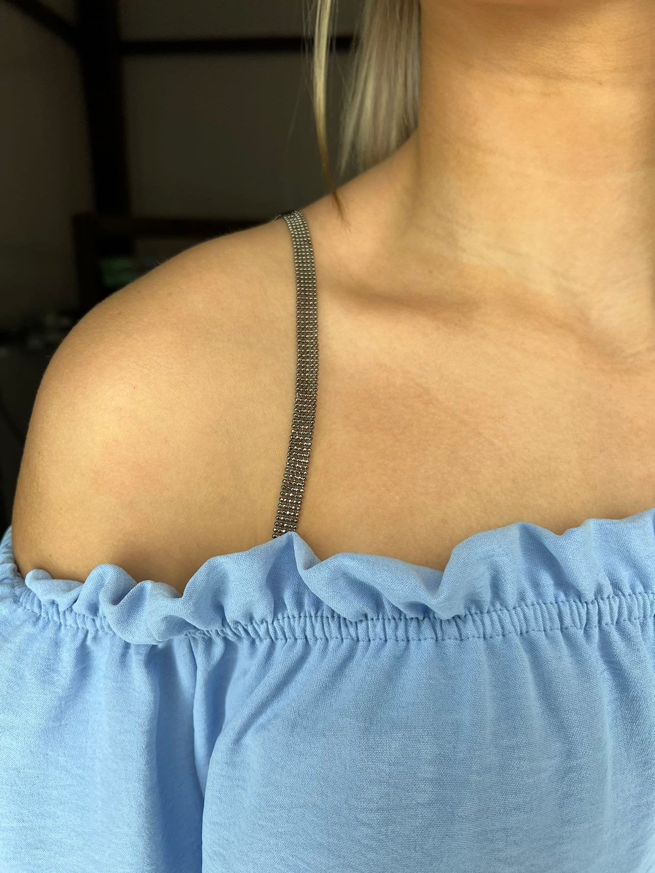 Brazilian Bra bling bra strap Ivy and Pearl Boutique