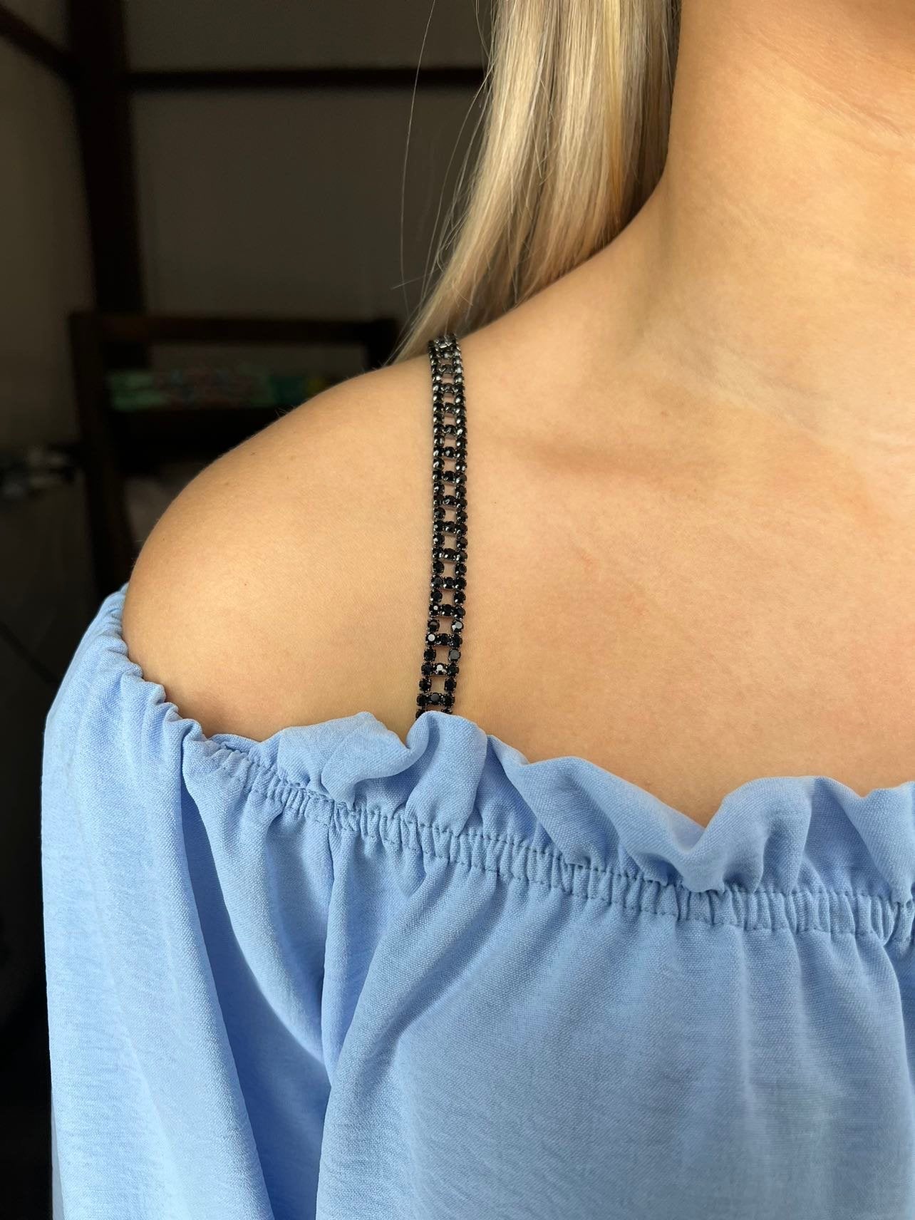 Brazilian Bra bling bra strap Ivy and Pearl Boutique