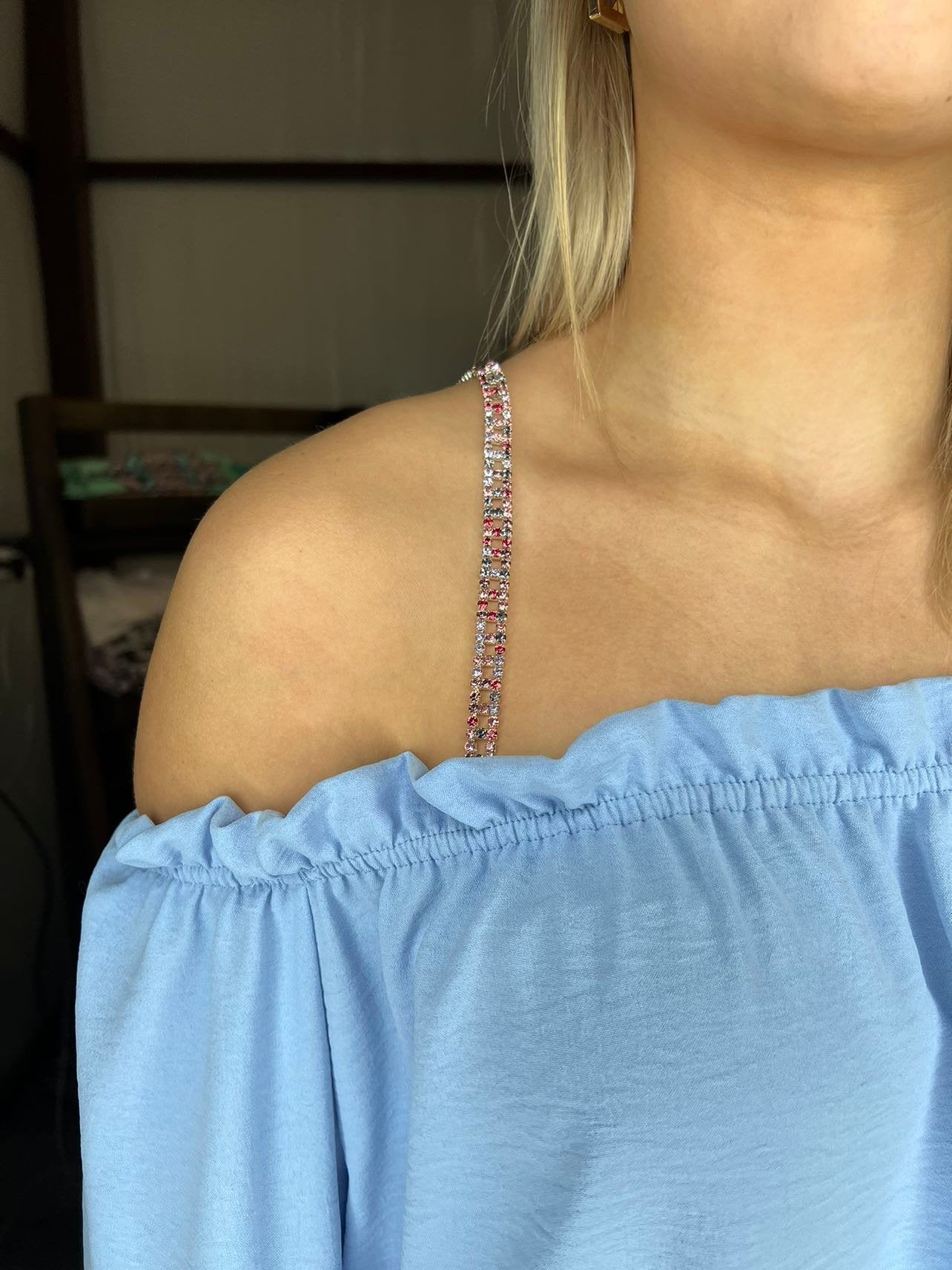 Brazilian Bra bling bra strap  Ivy and Pearl Boutique