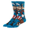 Captain America Endgame Socks - Avengers: Endgame Captain America 360 Character Socks  Ivy and Pearl Boutique