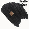 CC Oversized Chunky Skull cable knit crochet hat  Ivy and Pearl Boutique