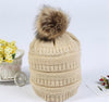 CC Skullies fashion knit toboggan hat  Ivy and Pearl Boutique Beige
