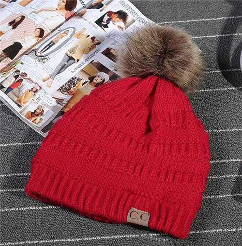 CC Skullies fashion knit toboggan hat Ivy and Pearl Boutique