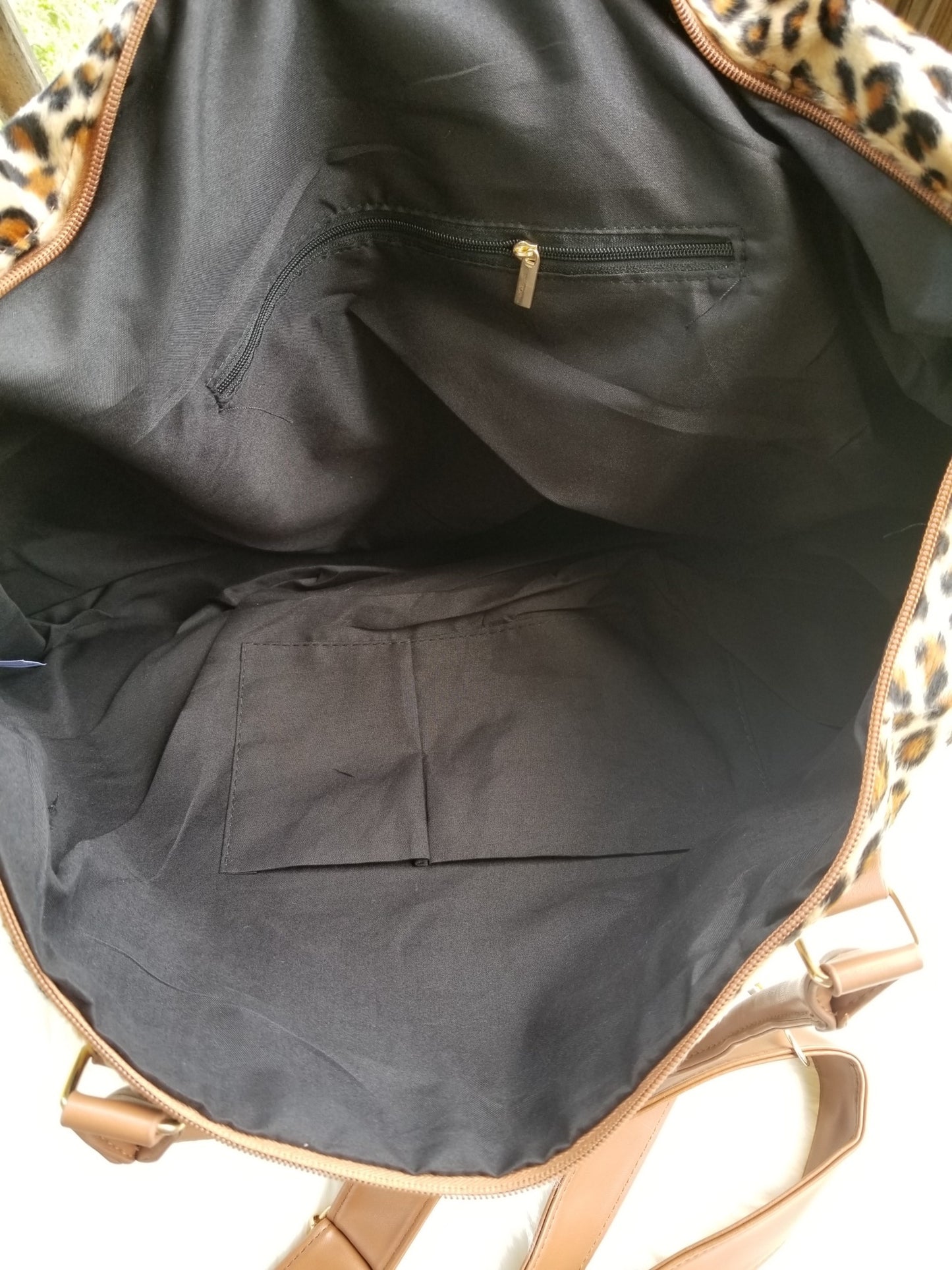 Cheetah Weekender bag Ivy and Pearl Boutique