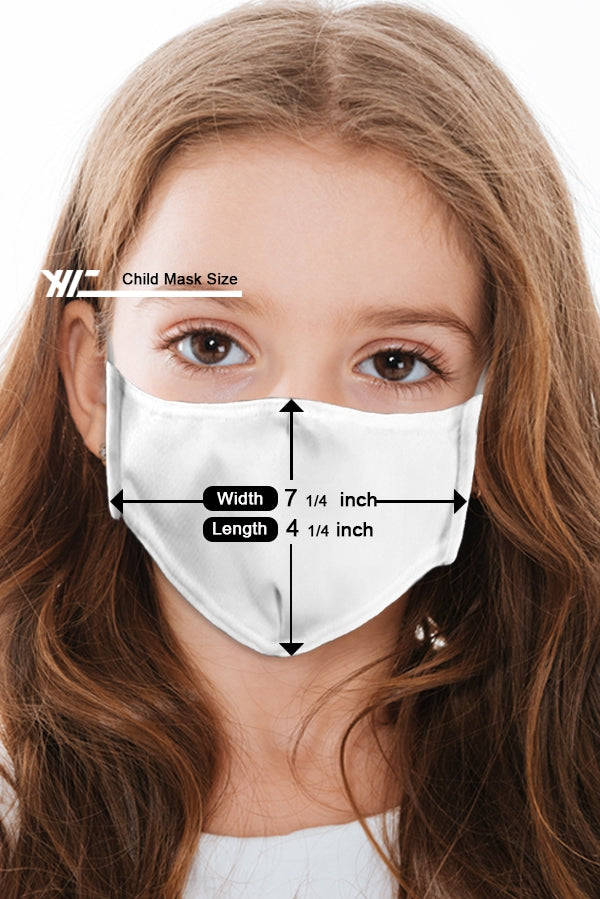 Children's face mask - Unicorn design washable mask Ivy and Pearl Boutique