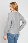 Viscose Classic Lightweight Crewneck Sweater  Ivy and Pearl Boutique