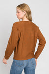 Viscose Classic Lightweight Crewneck Sweater  Ivy and Pearl Boutique