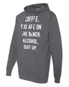Coffee You're on the Bench Hoodie Sweatshirt Top Sweatshirt Ivy and Pearl Boutique M