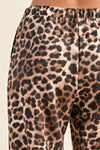 Comfortable Leopard Print Long Sleeve Sweatshirt and Pants Loungewear  Ivy and Pearl Boutique
