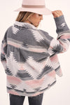 Cropped Body Eldora Aztec Jacket  Ivy and Pearl Boutique