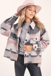 Cropped Body Eldora Aztec Jacket  Ivy and Pearl Boutique