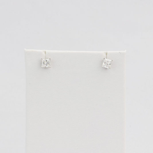 Bobby Schandra simulated diamond (Cubic Zirconia Diamond-quality Grade 5 ) stud earring (5mm)  Ivy and Pearl Boutique