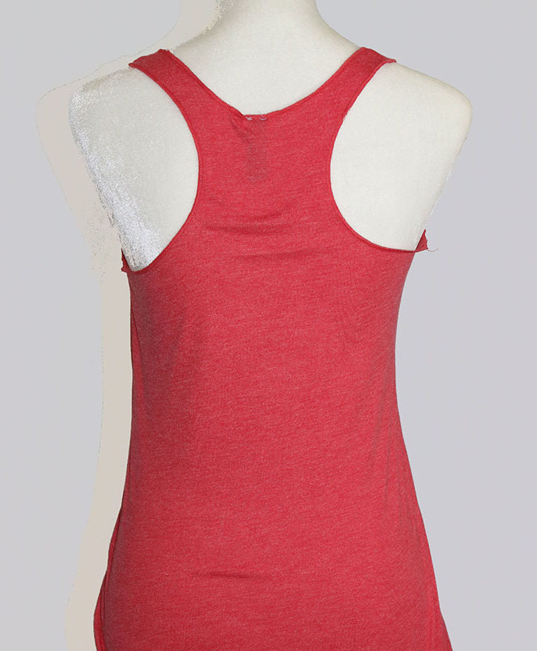 Distressed-Flag triblend racerback tank top Ivy and Pearl Boutique