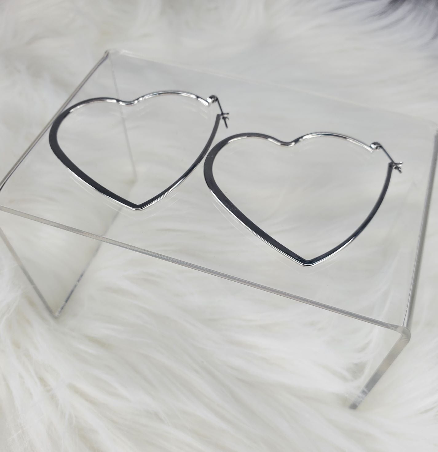 Dorothy Heart Loop earrings  Ivy and Pearl Boutique