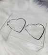 Dorothy Heart Loop earrings  Ivy and Pearl Boutique
