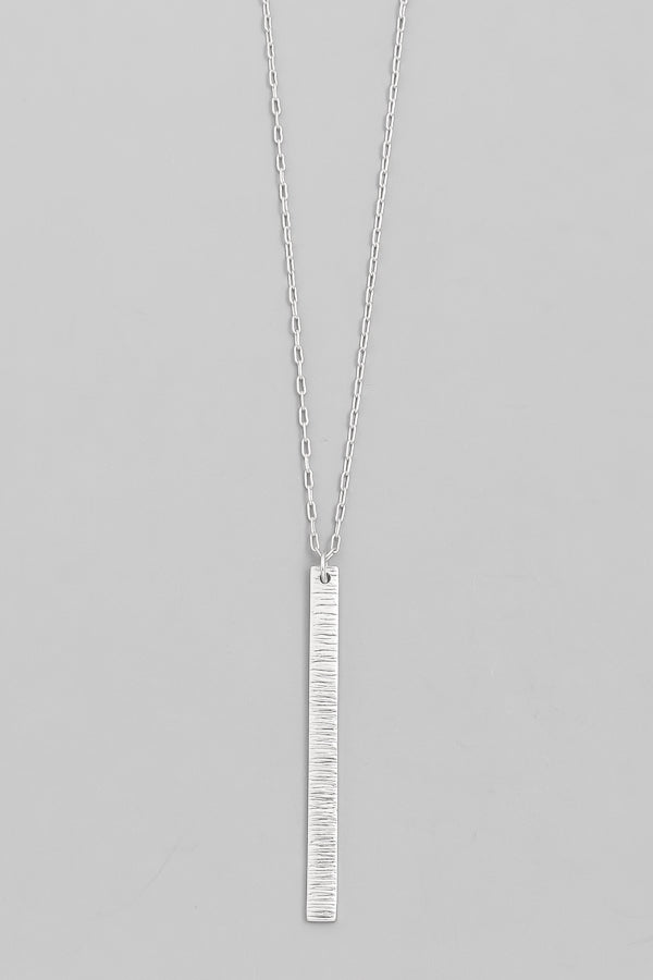 Durable bar chain necklace Ivy and Pearl Boutique