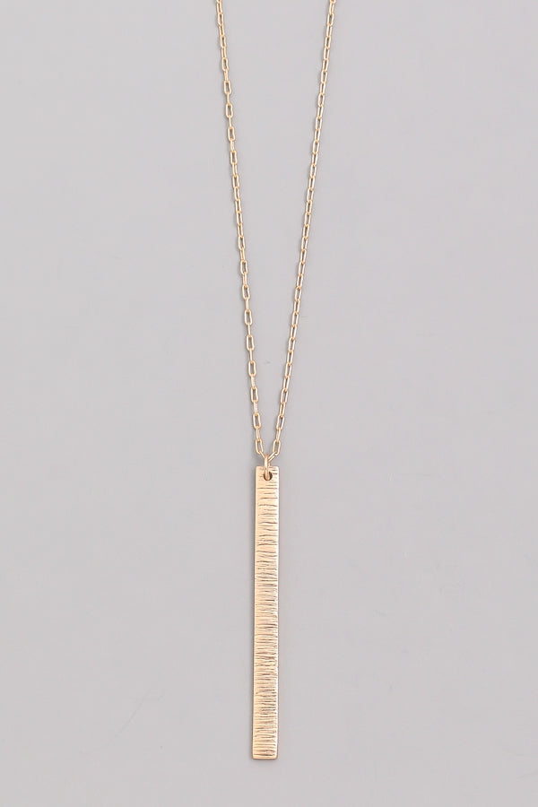 Durable bar chain necklace Ivy and Pearl Boutique