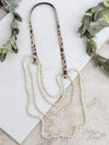 Essential Bead Leather Necklace Extender  Ivy and Pearl Boutique   