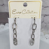 Euro Collection 4-link chain and charm earrings  Ivy and Pearl Boutique