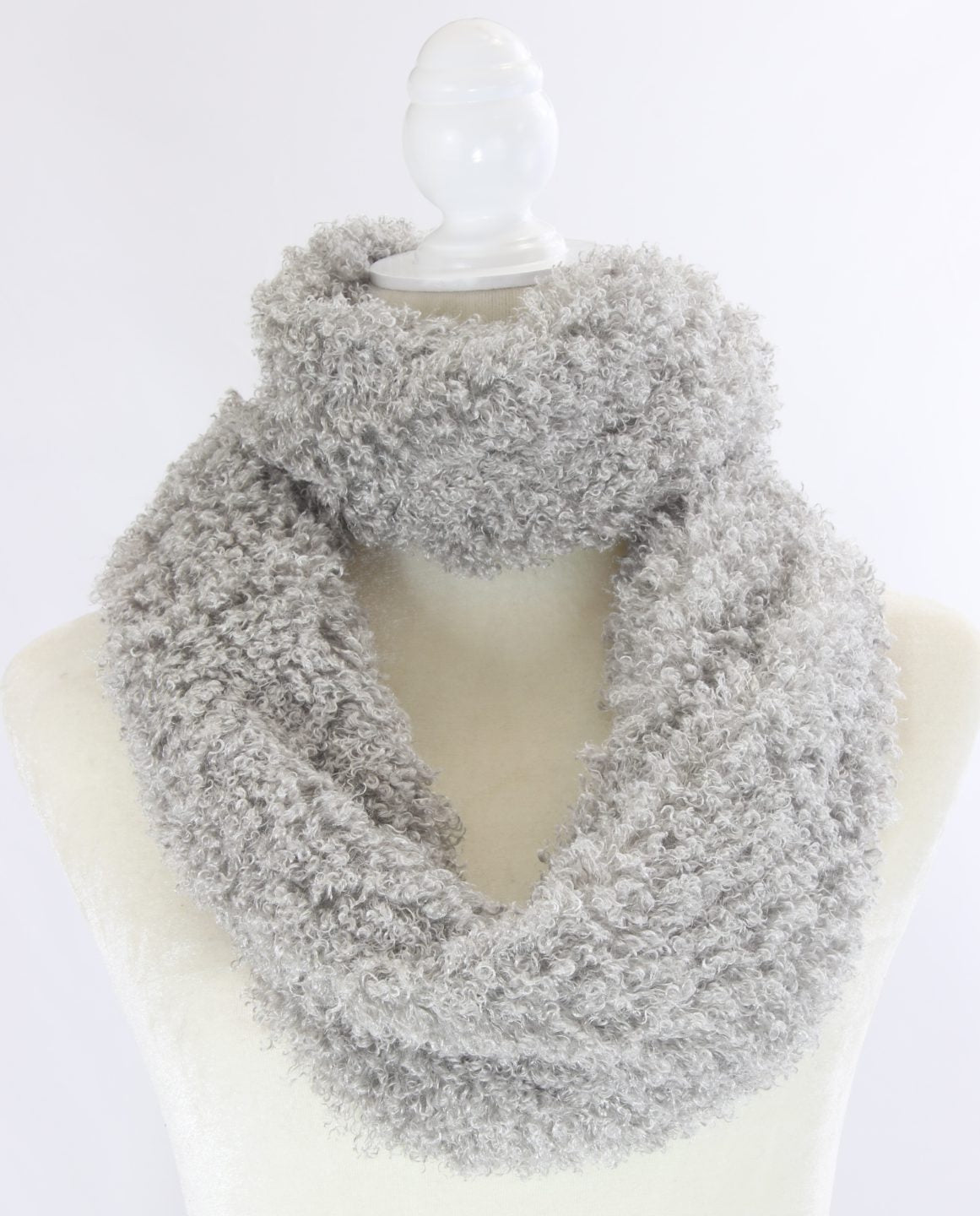 Soft and fluffy infinity scarf Ivy and Pearl Boutique