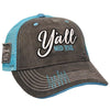 Grace and Truth Y'all Need Jesus Cap  Ivy and Pearl Boutique