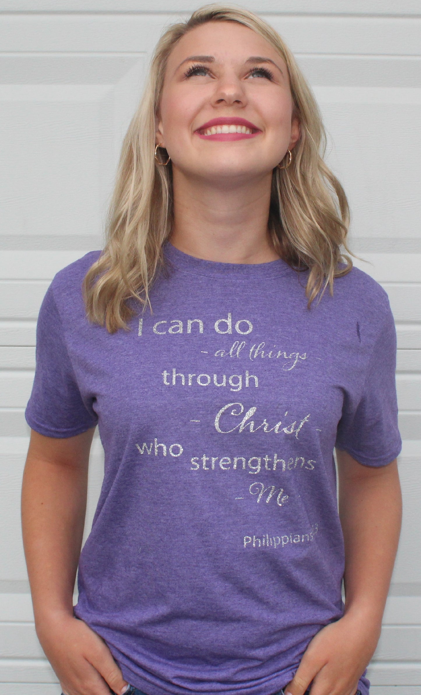 I can do all things through Christ T-Shirt Ivy and Pearl Boutique