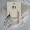Its Sense rough edge teardrop shape earrings  Ivy and Pearl Boutique