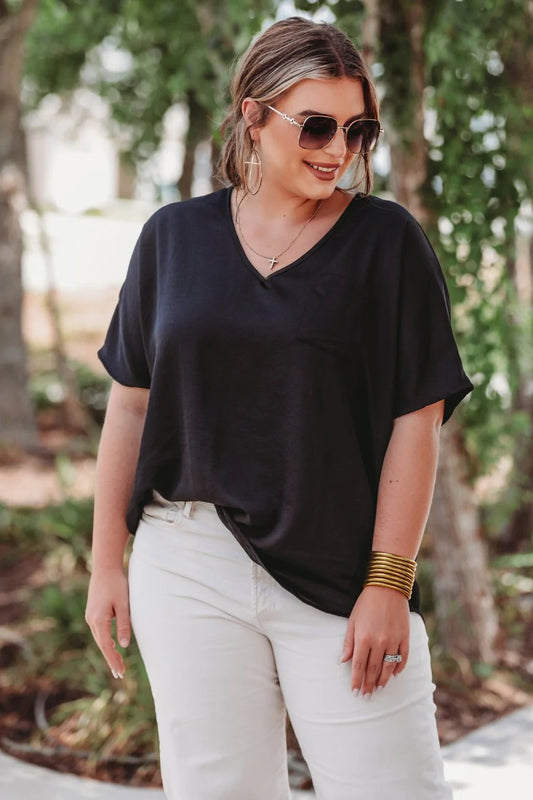 Jess Lea Basic Instincts Pocket Tunic  Ivy and Pearl Boutique