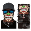 Joker Face Mask - Joker/Clown Gaiter (Balaclava or Face Tube) Mask  Ivy and Pearl Boutique Green nose clown