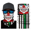 Joker Face Mask - Joker/Clown Gaiter (Balaclava or Face Tube) Mask  Ivy and Pearl Boutique Red nose clown on black flag