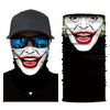 Joker Face Mask - Joker/Clown Gaiter (Balaclava or Face Tube) Mask  Ivy and Pearl Boutique Slit cheek Joker smile