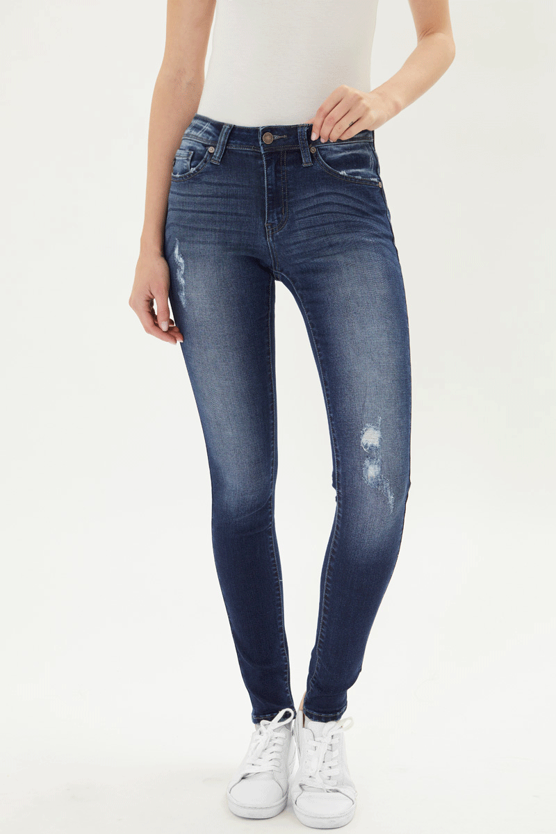 KanCan Berkley Mid Rise Super Skinny Jeans Ivy and Pearl Boutique