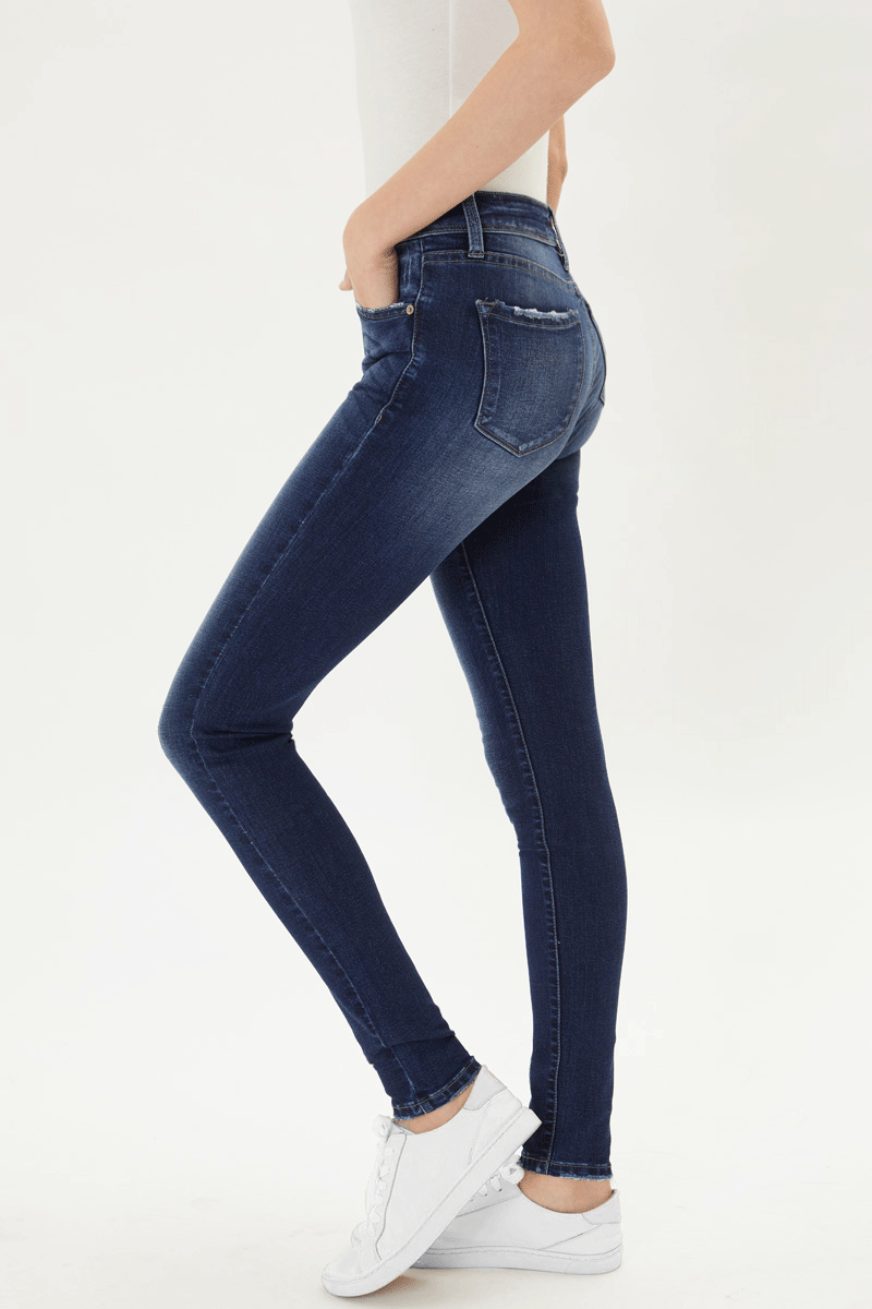 KanCan Berkley Mid Rise Super Skinny Jeans Ivy and Pearl Boutique