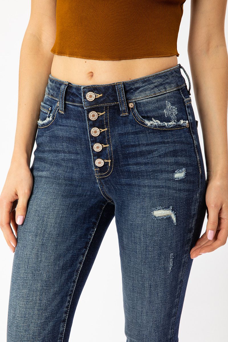 KanCan Winston High Rise Ankle Skinny Jeans Ivy and Pearl Boutique