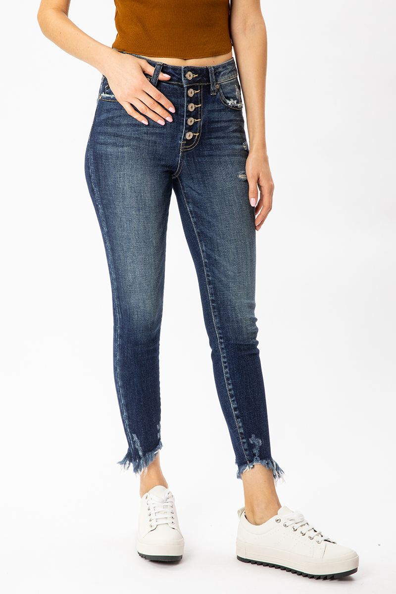 KanCan Winston High Rise Ankle Skinny Jeans Ivy and Pearl Boutique