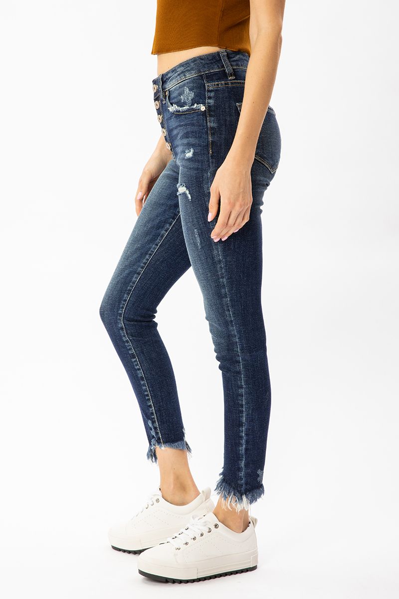 KanCan Winston High Rise Ankle Skinny Jeans Ivy and Pearl Boutique