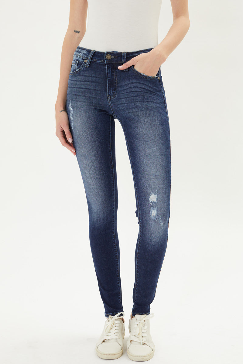 KanCan Berkley Mid Rise Super Skinny Jeans Ivy and Pearl Boutique 5/26