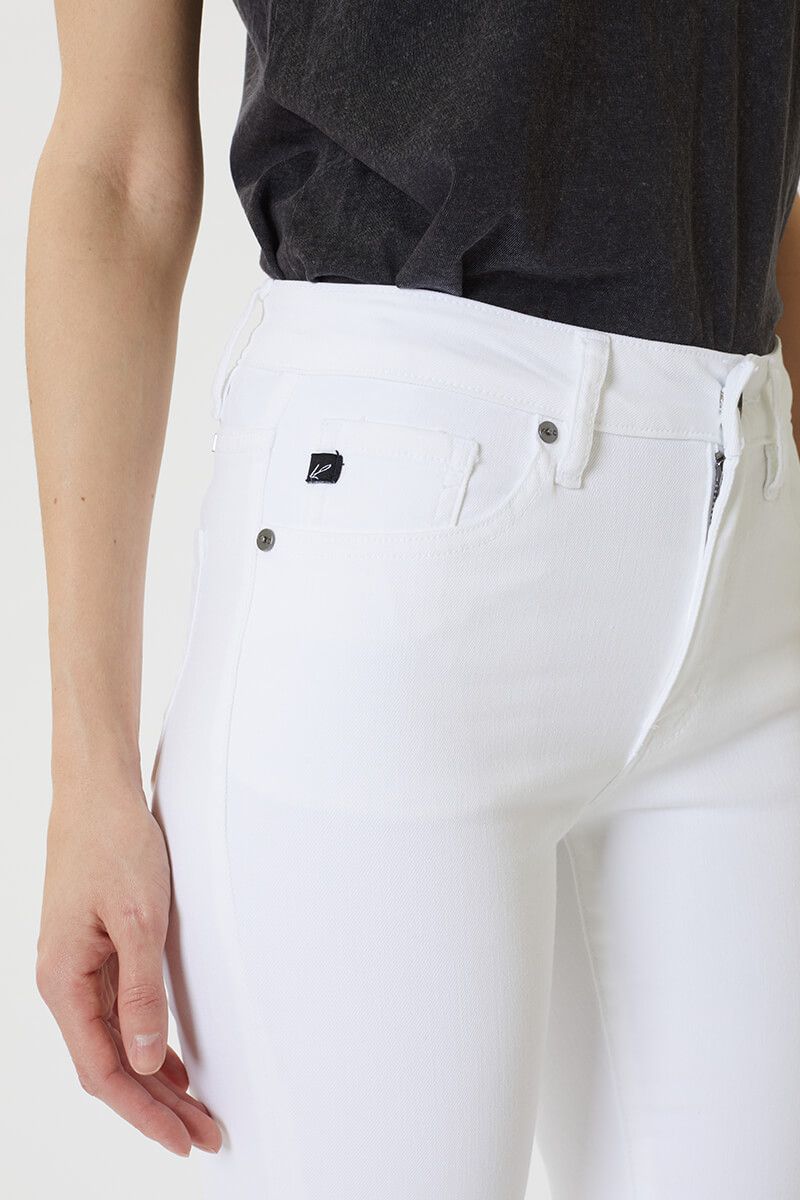 KanCan White High Rise Super Skinny Jeans Ivy and Pearl Boutique
