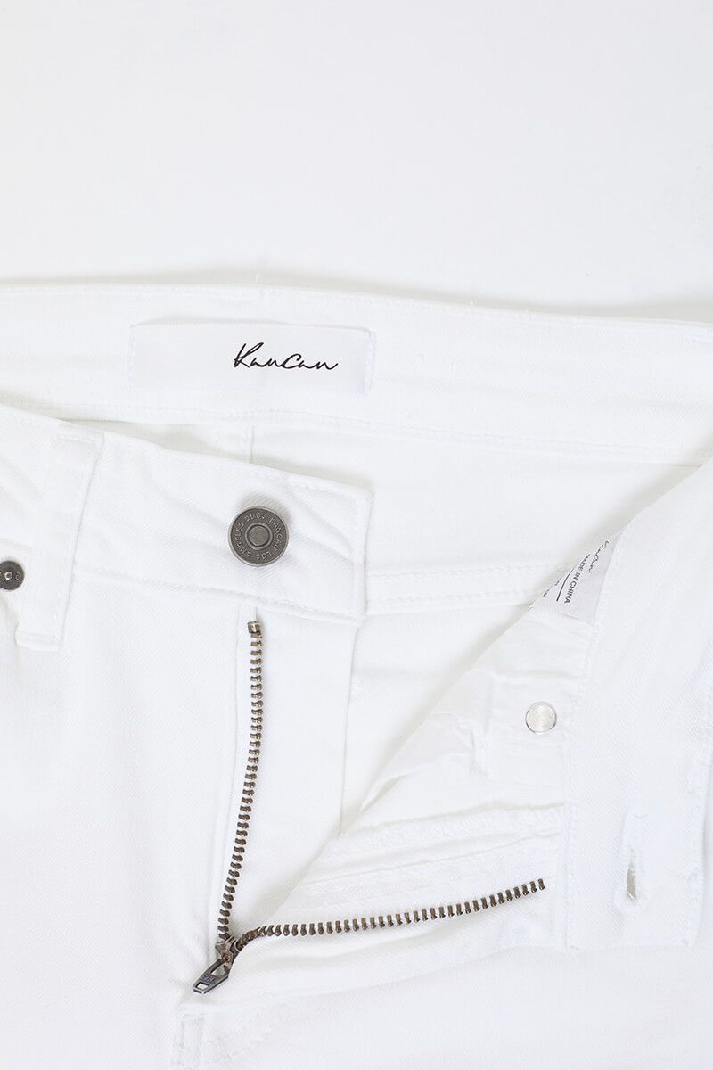 KanCan White High Rise Super Skinny Jeans Ivy and Pearl Boutique