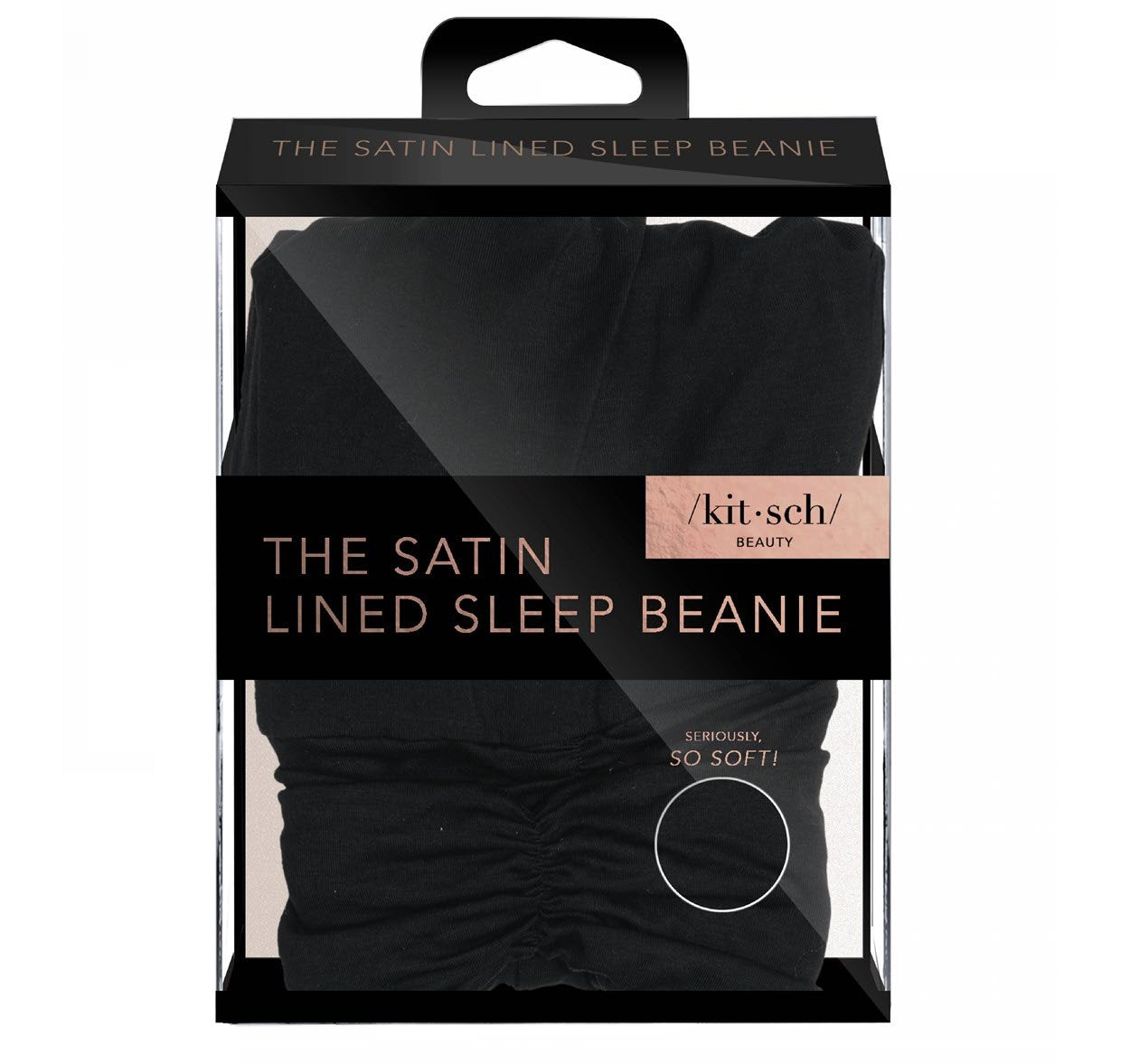 Kitsch Satin lined jersey sleep beanie Kitsch