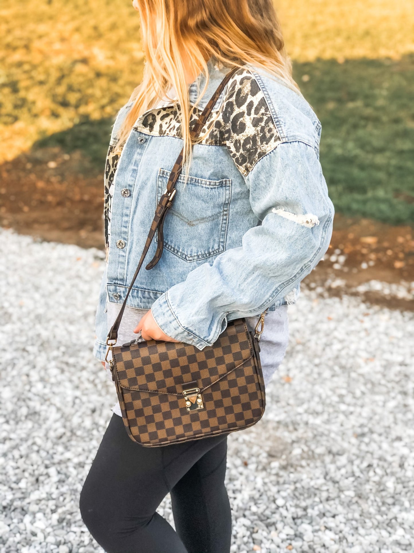 Lacey Satchel Bag Purse with Adjustable Long Strap and Top Handle Ivy and Pearl Boutique