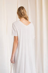 Linen maxi dress with a v neckline and side pockets (multiple colors available)  Ivy and Pearl Boutique