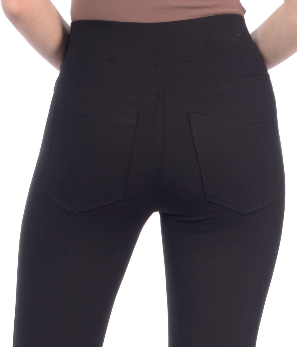 Lola Anna mid-rise pull on skinny jeans Ivy and Pearl Boutique